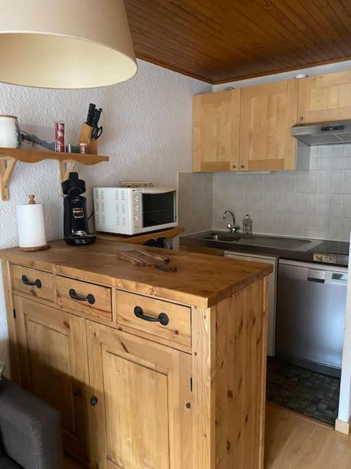 Apartamento Grand Studio De 36M2 Avec Alcove, Situe Au Centre. Les Deux Alpes Exterior foto